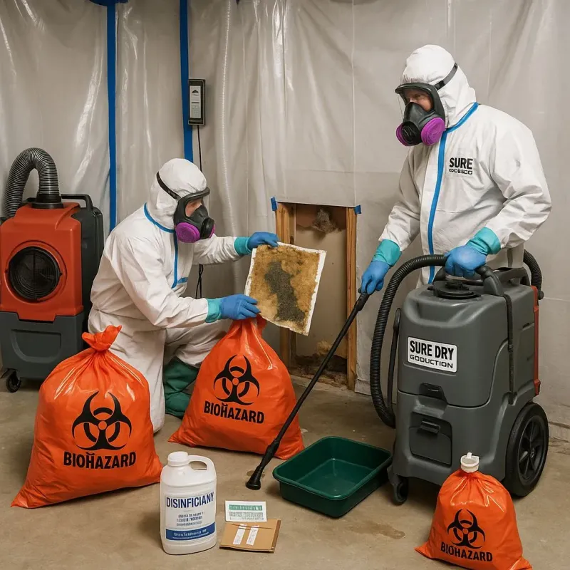 Contaminated Water Handling Protocols process in Beckemeyer, IL