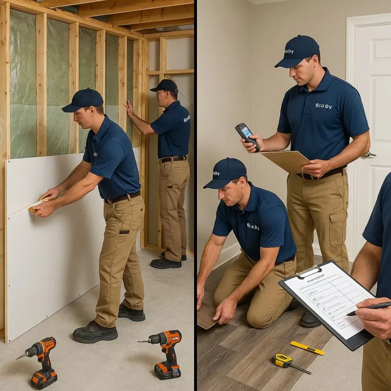 Repairs and Reconstruction process in Beckemeyer, IL